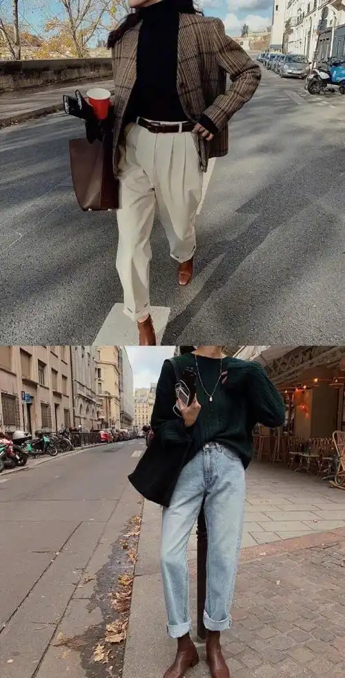 女生节的穿衣搭配 早春质感通勤穿搭,叠穿技巧让整体更显层次感