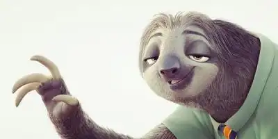 《疯狂动物城》中的树懒:闪电