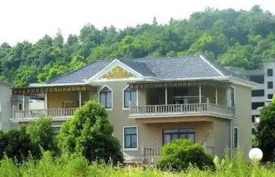 江西宜春,气功大师王林在樟竹路紫薇山庄旁的别墅.图/cfp