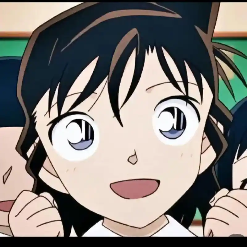 名侦探柯南中小兰的神图 真的好适合做头像