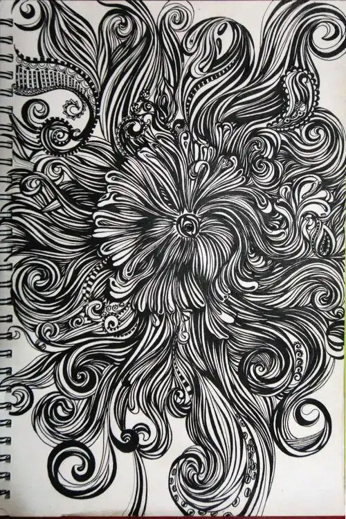 题目比较难|纯艺术|钢笔画|十口胖子 - 原创作品 - 站酷 (zcool)