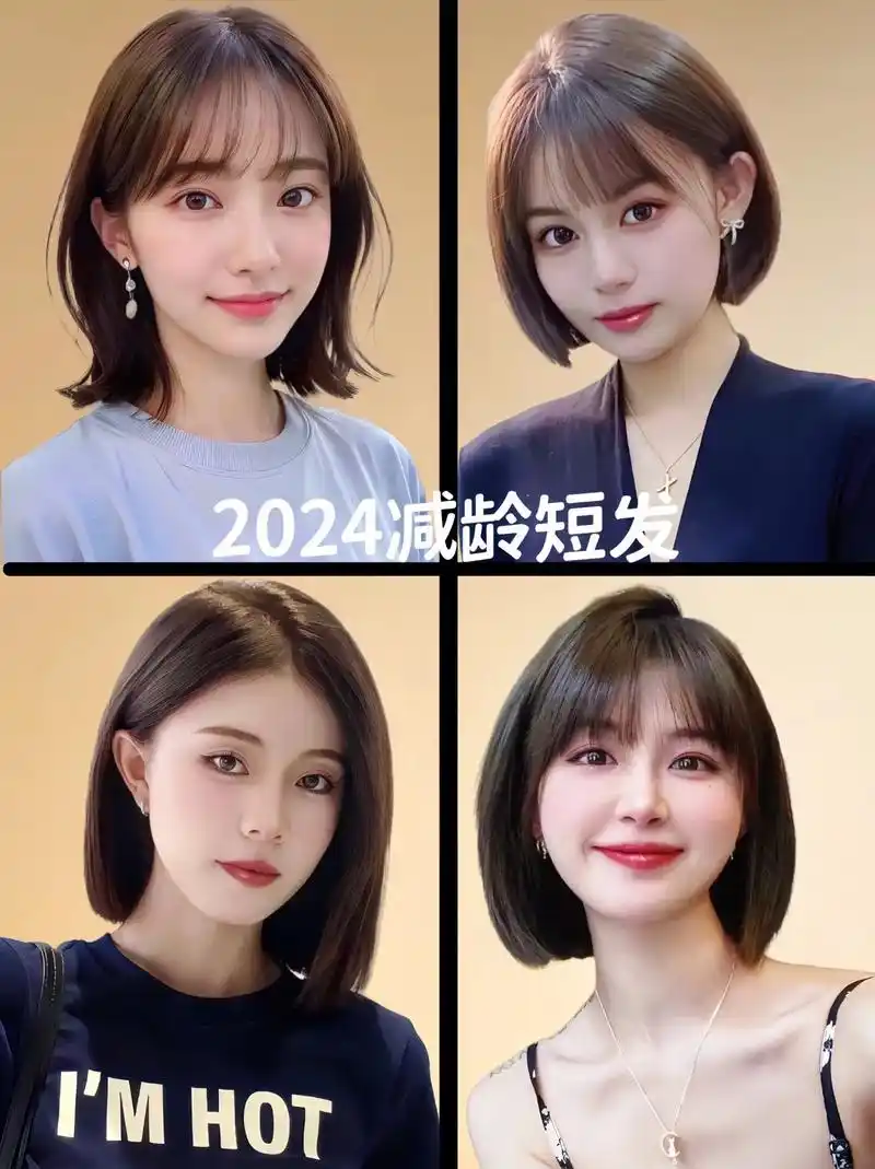 2024最火短发