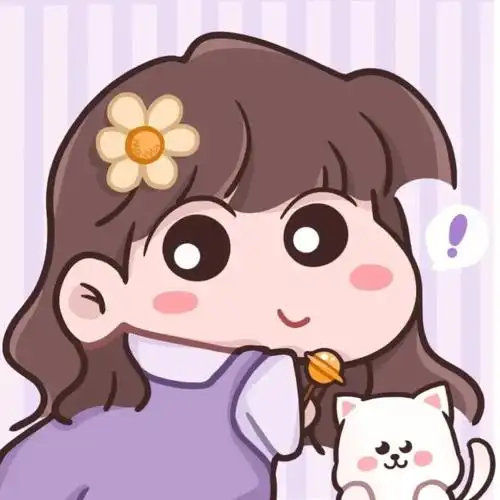 闺蜜头像简约系却非常可爱清晰度蛮不错的