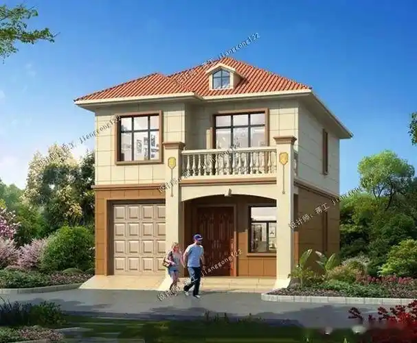 5款两开间二层别墅小户型造价低农村人手一栋的代表作