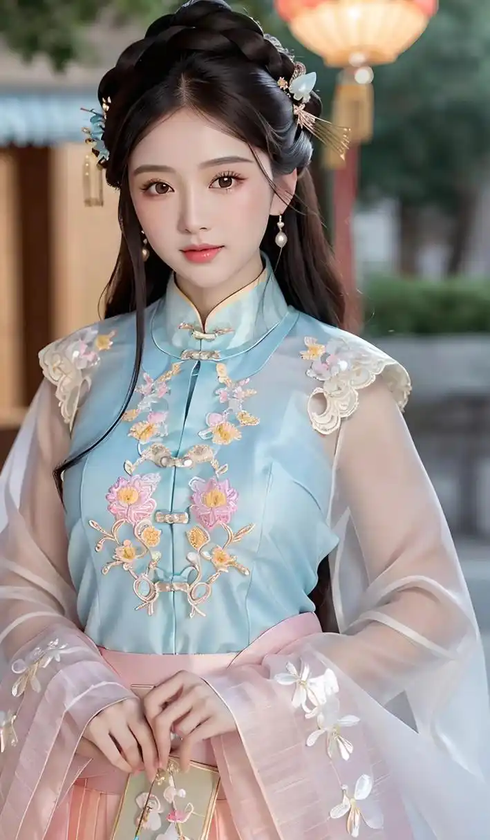 美图欣赏:古装汉服美女