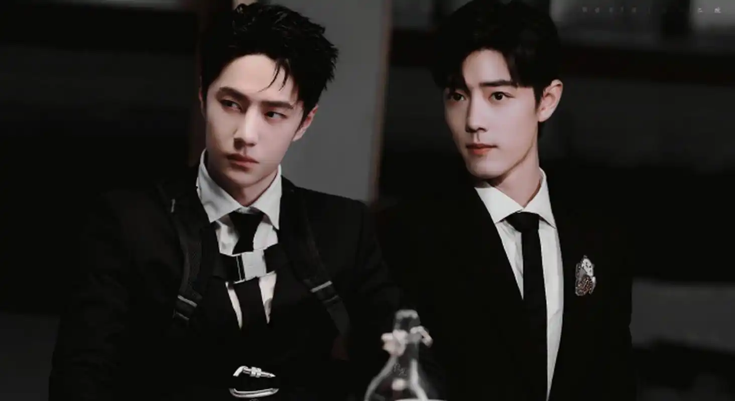 博君一肖# #王一博# #肖战# 大神p图合集,欣赏盛世美颜![爱你]