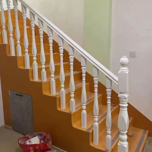实木楼梯扶手大柱小柱罗马柱楼梯栏杆扶手飘窗烤漆阳台栏杆