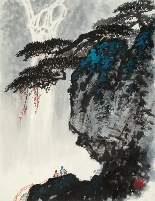 魏紫熙经典山水作品欣赏(四)11