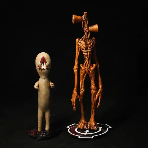 基金会周边汽笛人同款汽笛人手办摆件玩具公仔道具手办游戏摆件