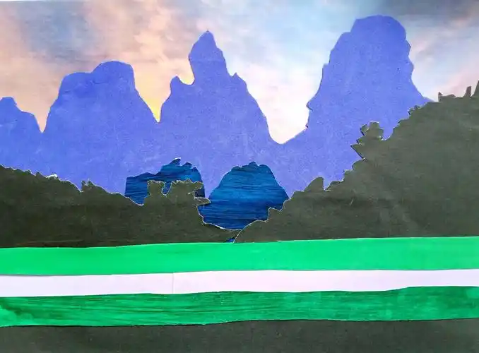 魅力武夷拼贴画