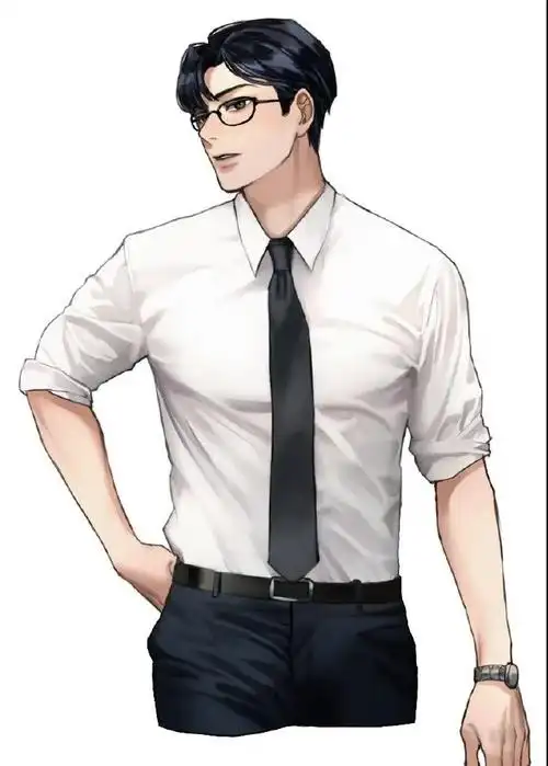 绘画素材制服控福音一组男士衬衣材质绘制参考