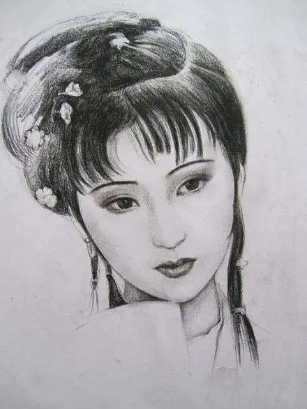 林黛玉素描