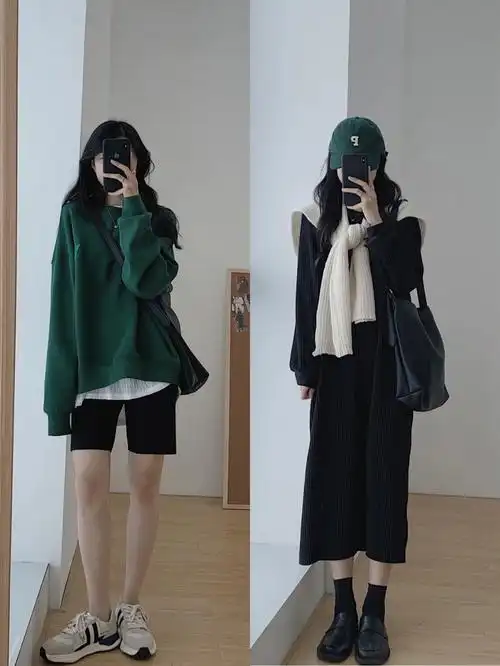 秋冬穿搭160小个子女生小众穿搭合集