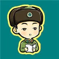 微信头像戴淡绿色红军军帽【点击鼠标右键下载】