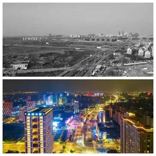 光阴的故事:秀洲新老照片对比!_变迁_嘉兴_王江泾