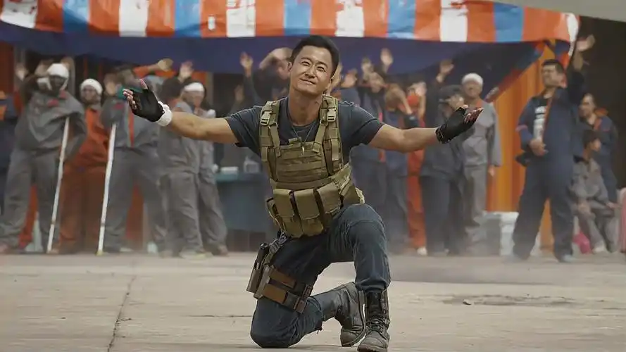 拾光:吴京pk肌肉男,这一段太精彩,全程高光