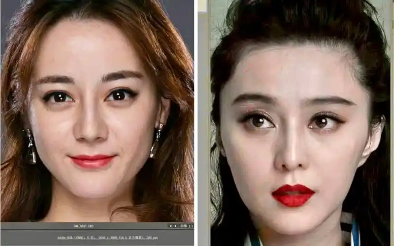 锐化拉满谁丑谁尴尬,迪丽热巴粉丝吹不起来了,被杨颖杨幂宋茜范冰冰秒