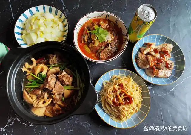 一家三口的冬至午餐,荤素搭配4道菜,好吃营养高,助力增强免疫