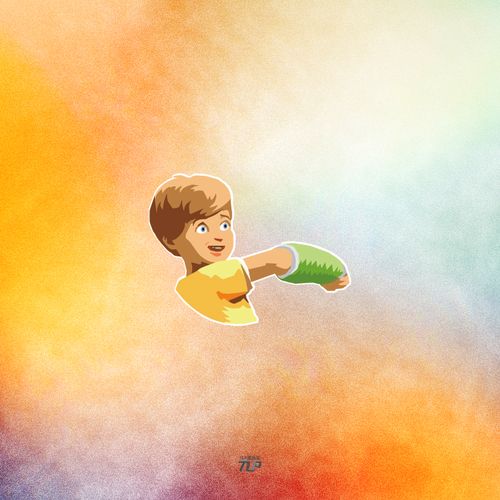 tlp反光车贴 守望先锋喷漆涂鸦胜利欢呼表情 笔记本贴行李箱贴纸