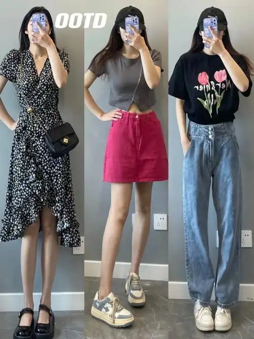 ootd16898高个子穿搭色彩丰富的春夏