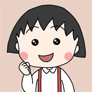 樱桃小丸子可爱呆萌头像高清图片 闺蜜头像精选动漫人物_动漫头像_美