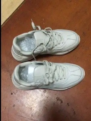 女式春季脏球鞋