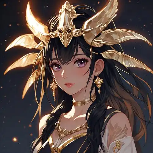 霸气天蝎座少女动漫头像97 | 冷酷的魅力