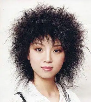 lisa 分享到  怀旧风的烟花烫也是一部分女生的最爱呢,复古的发型也是