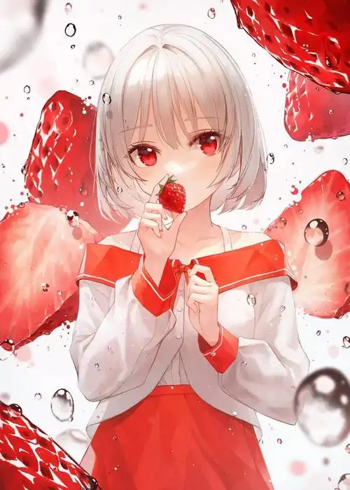 水果也有jk风的"拟人化":柠檬是元气萌妹,葡萄是冰山美人!