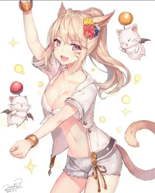 动漫美女  有福利