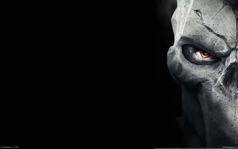 求一张暗黑血统2的壁纸 背景为黑,右侧是Ⅱ的主角,上图 我要原图,最好