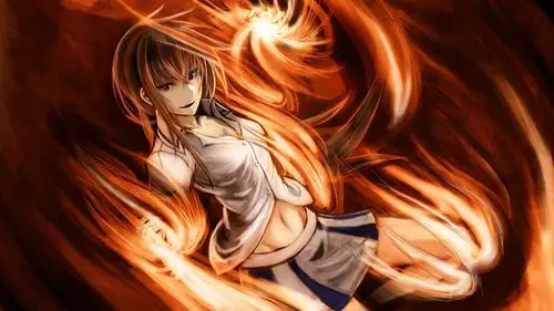 精选游戏场景中炫酷人物火焰背景画面个性创意图片素材壁纸下载第一辑