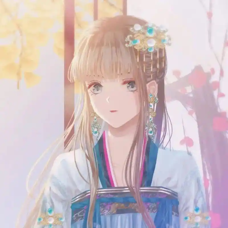 古风动漫女生头像玉容寂寞泪阑干梨花一枝春带雨