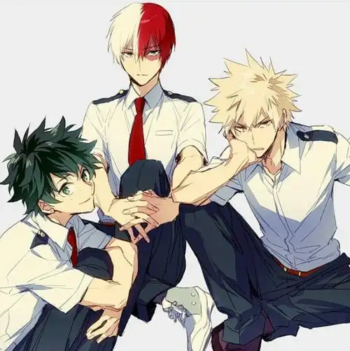 绿谷出久 轰焦冻 爆豪胜己 我的英雄学院