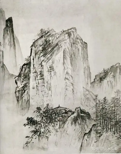 夏圭山水画如此完美,其"拖泥带水皴",就让无数人顶礼膜拜