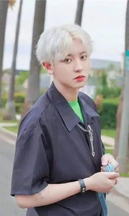 原创exo门面朴灿烈帅气不再五五分身材暴露短腿眼眶通红显娇弱