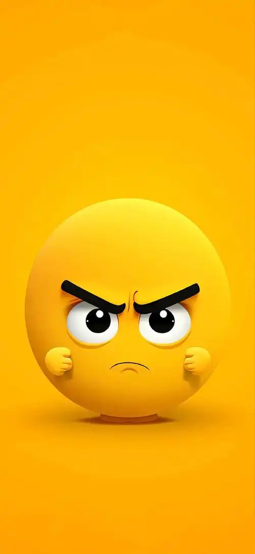 高清壁纸精选#创意3d立体 emoji表情壁纸 可爱 微笑表情