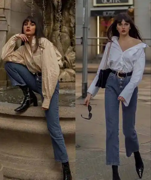 原创纽约街头炫酷女孩的欧美风穿搭时尚精美有个性又a又飒超吸晴