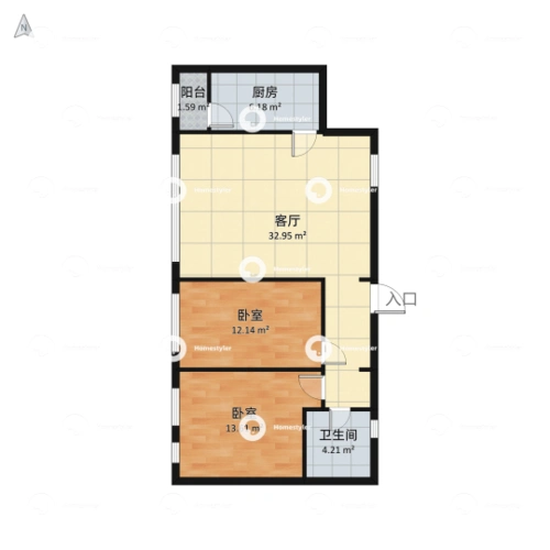 北京印象户型图