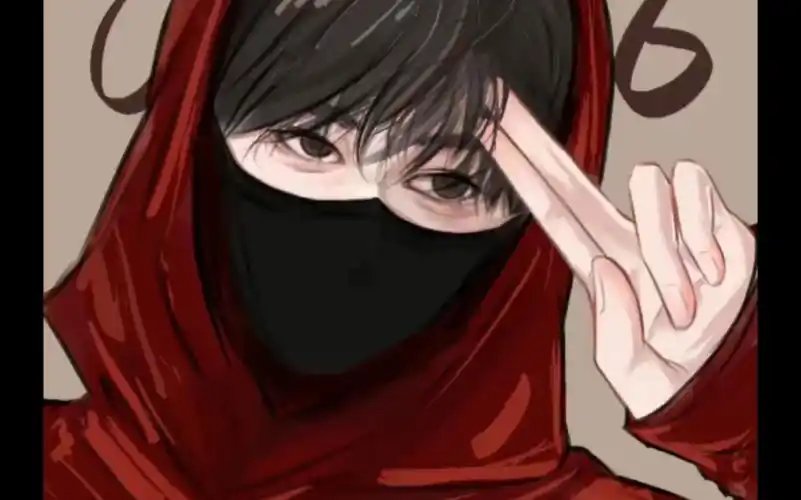 张真源/蒙面帅哥向你salute!【桃理鱼粥_绘】