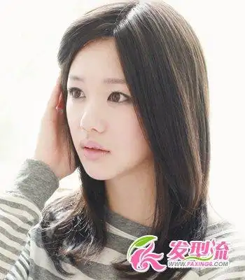 【图】个性直发 散发神秘吸引力(3)_直发发型_发藏网