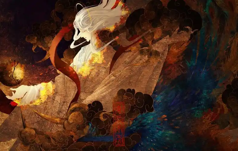 古风插画(已授权)插画图片壁纸