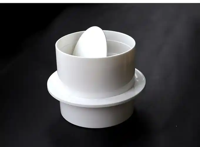 余果卫生间浴霸排气扇止逆阀止回阀pvc单向阀管道防味器管道止回阀接