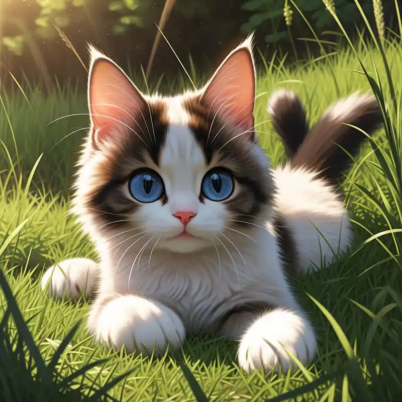 二次元小猫头像93 可爱爆棚99