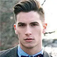 大背头复古男生头像点击鼠标右键下载