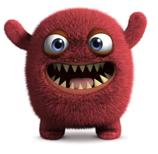 3d卡通怪物图片