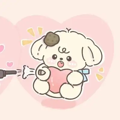 萌萌哒卡通小动物萌系情侣头像