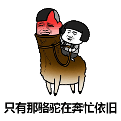 抖音沙漠骆驼gif表情包图片