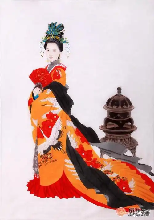 让你垂涎三尺的古代仕女图,美的不要不要的.