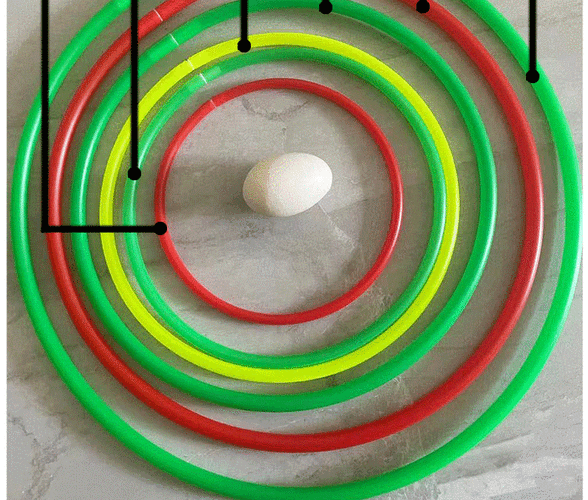 2022新款套圈圈摆地摊专用 套圈圈摆摊玩具空心套圈环夜市地摊儿童